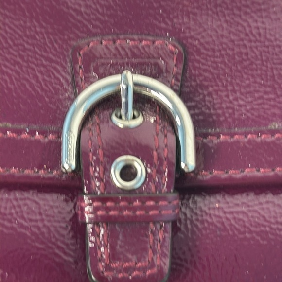 Coach Soho Buckle Slim Envelope Wallet F47785 PLUM - Picture 6 of 9